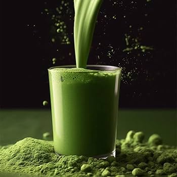 matcha powder drink