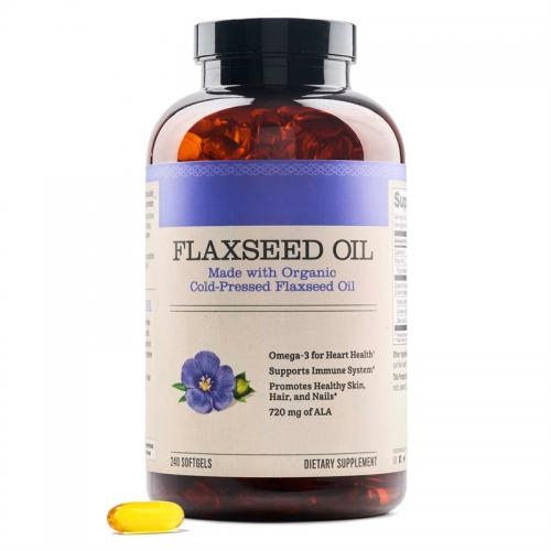 Flaxseed Oil Vegan Softgel