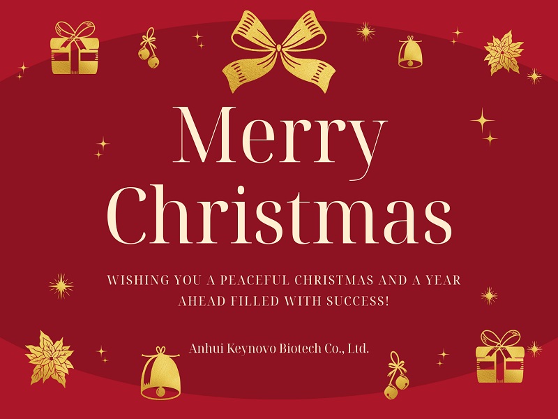 Saludos festivos y esperanza de Año Nuevo de Anhui Keynovo Biotech Co., Ltd.